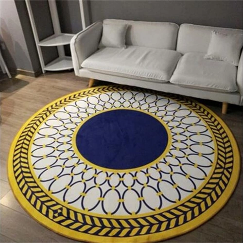 Blue Round carpets Dubai
