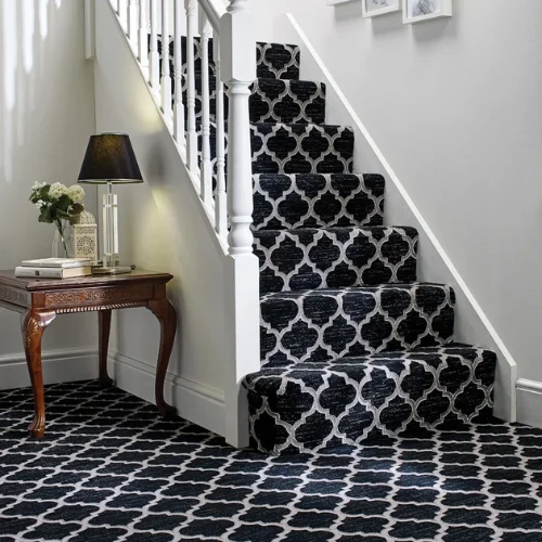 Classic stair carpet in Dubai