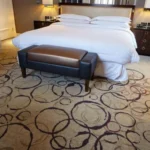 Luxury hotel bedroom carpet Dubai