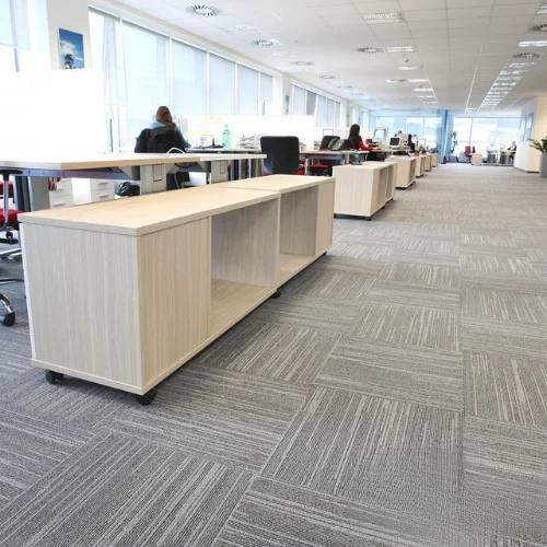 Residential carpet tiles for cozy living spaces