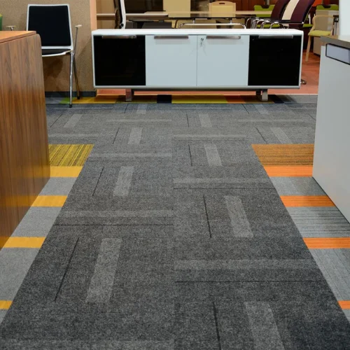 Stylish office carpet tiles with sleek design