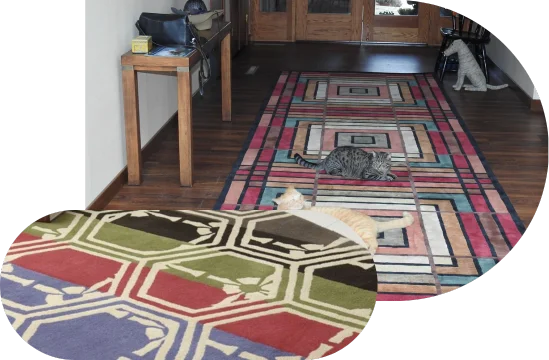 Handmade custom rugs UAE