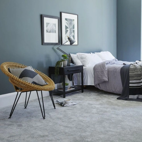 Durable grey carpet for flooring