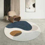 Round rug design