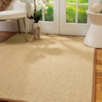 Woven sisal rug