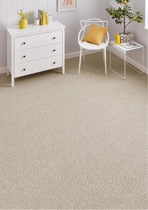 Elegant wool living carpet.