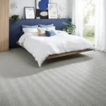 Grey wall to wall carpet flooring