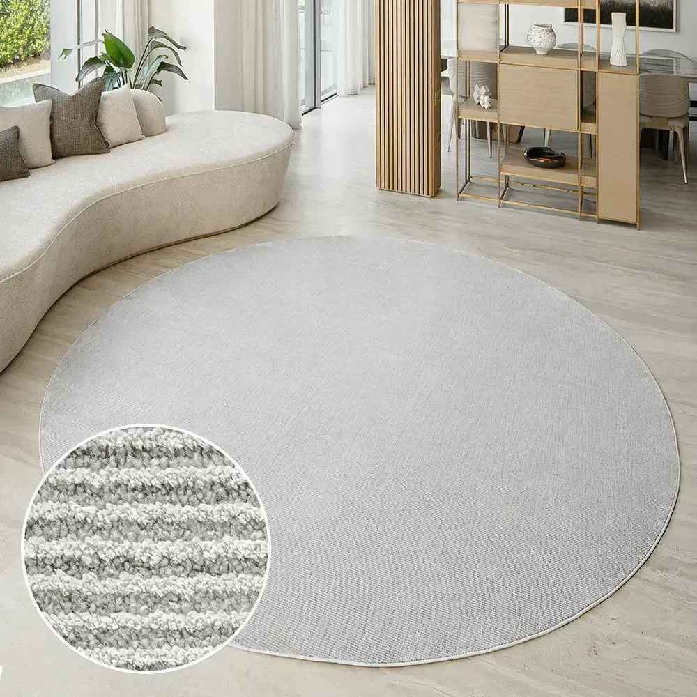 Narrow Textured Stripes Carpet