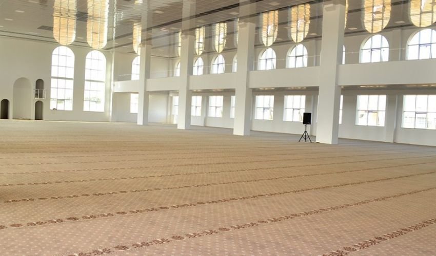 Lined Mosque Carpet Design In UAE