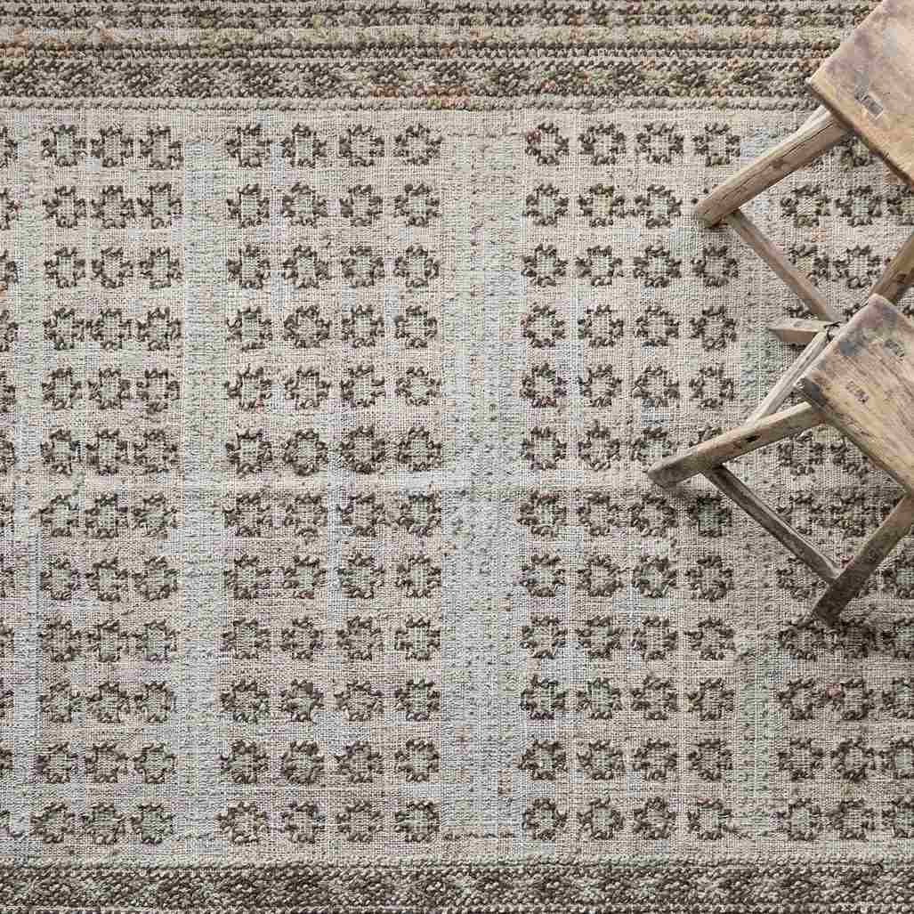 Jute Panja Handcrafted Wool Rug