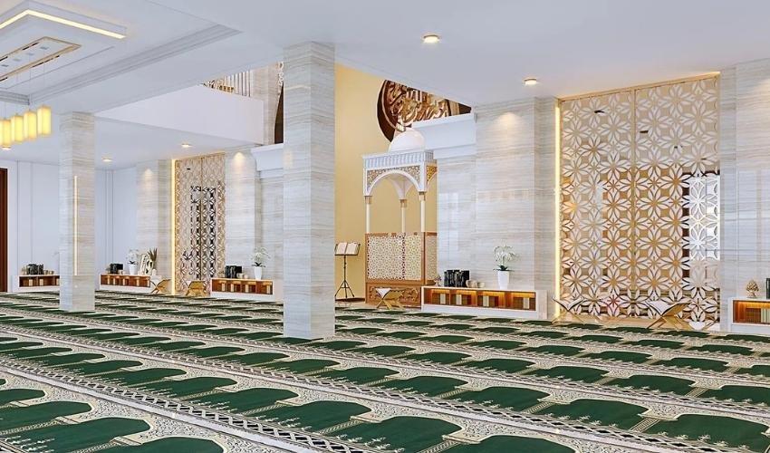 Modern Mosque Carpet Dubai