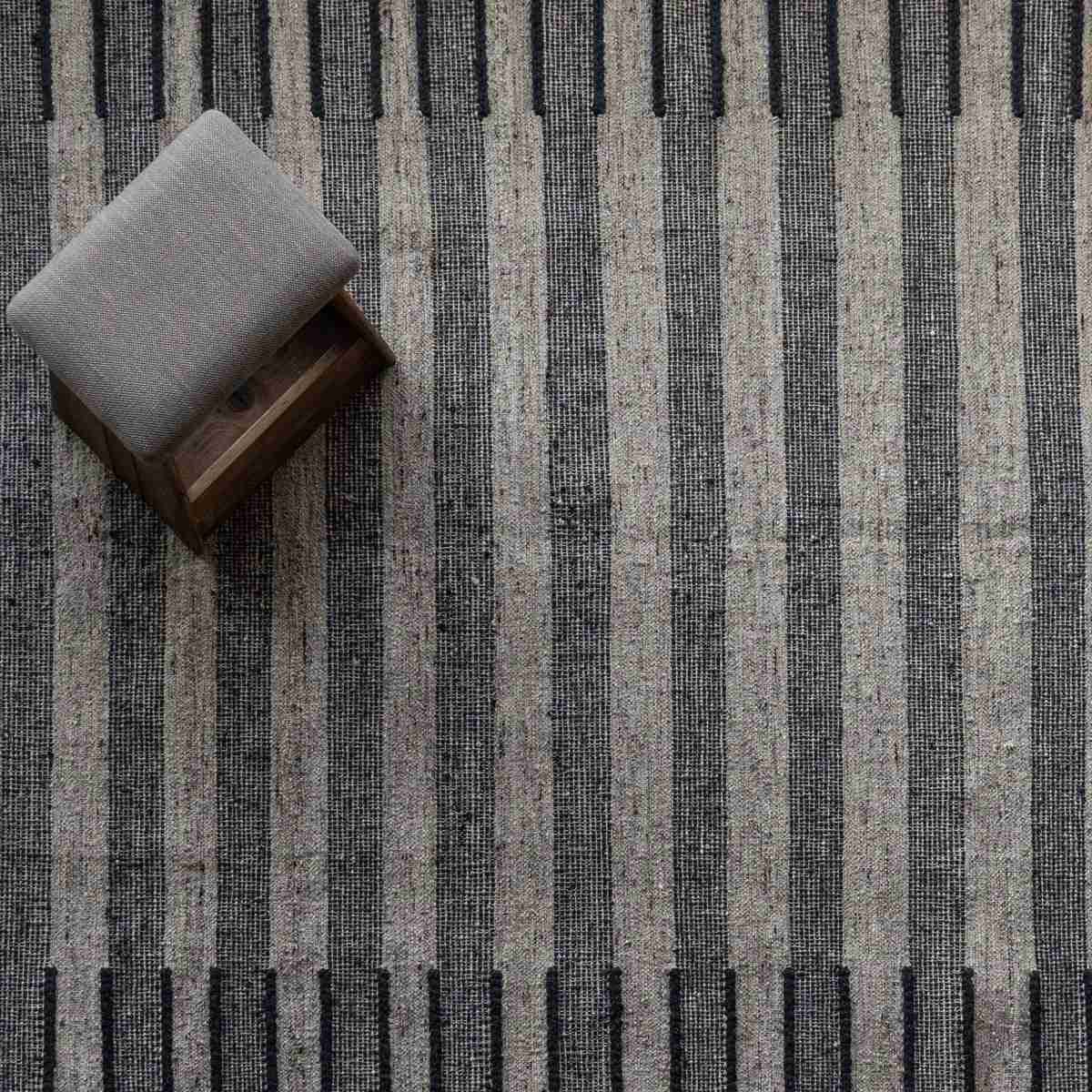 Moonlit Handcrafted Wool Rug