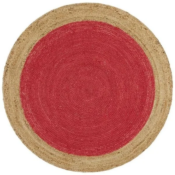 Round Jute Natural