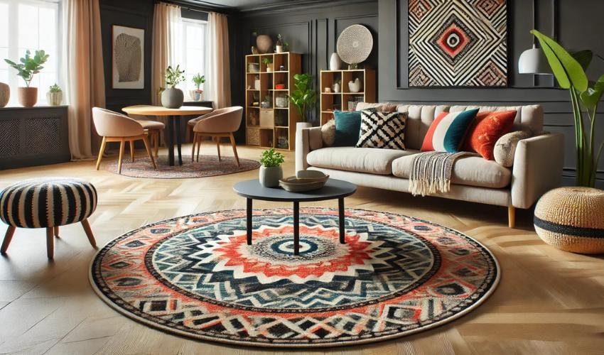 Round Rug in Your Living Room