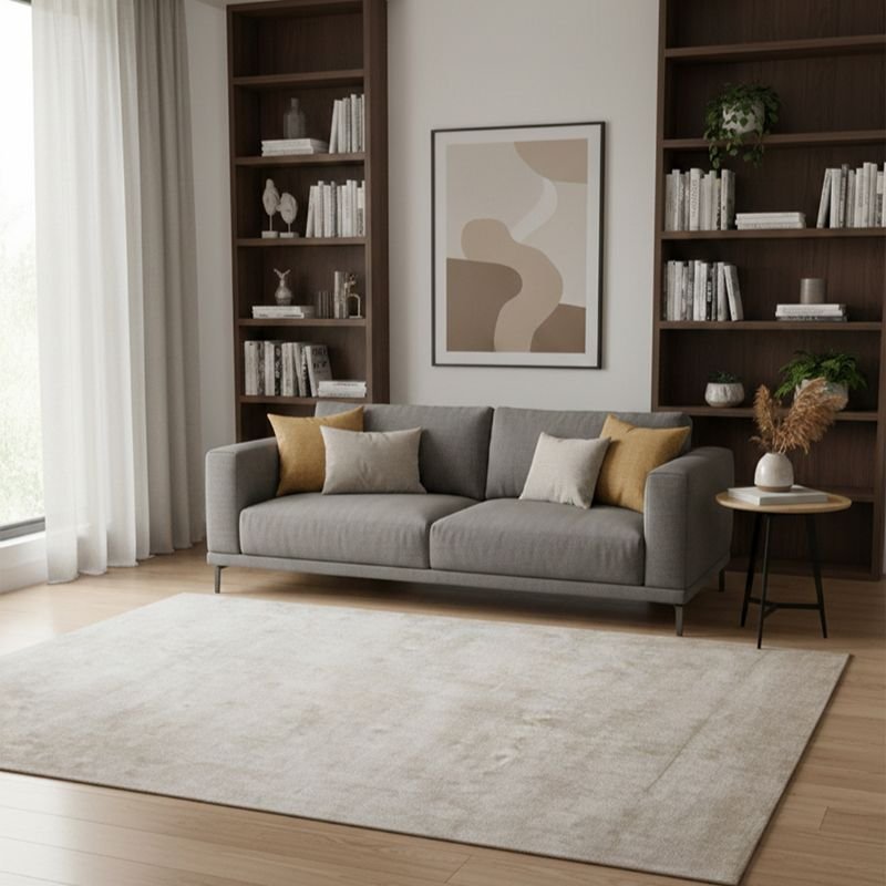 Tencel Wool Handmade Carpet