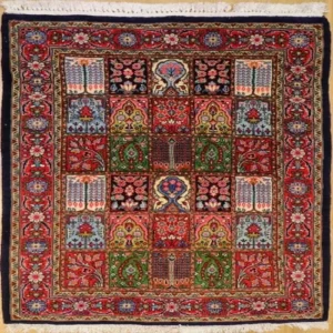 Vintage Bahktiari Persian Rug