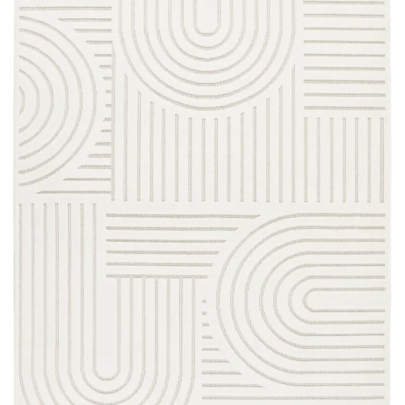 Concept Looms Maze Ivory Rug