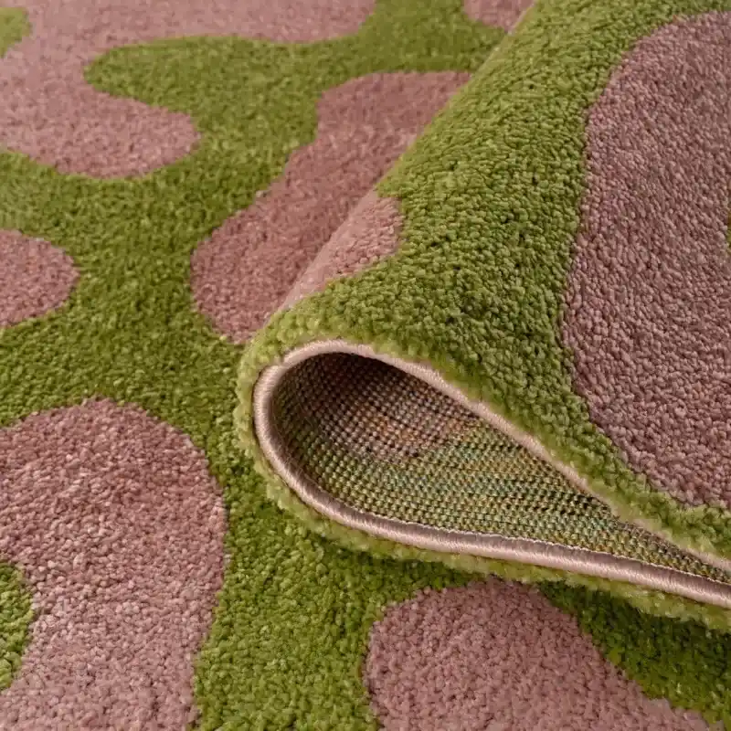Green & Pink Rug