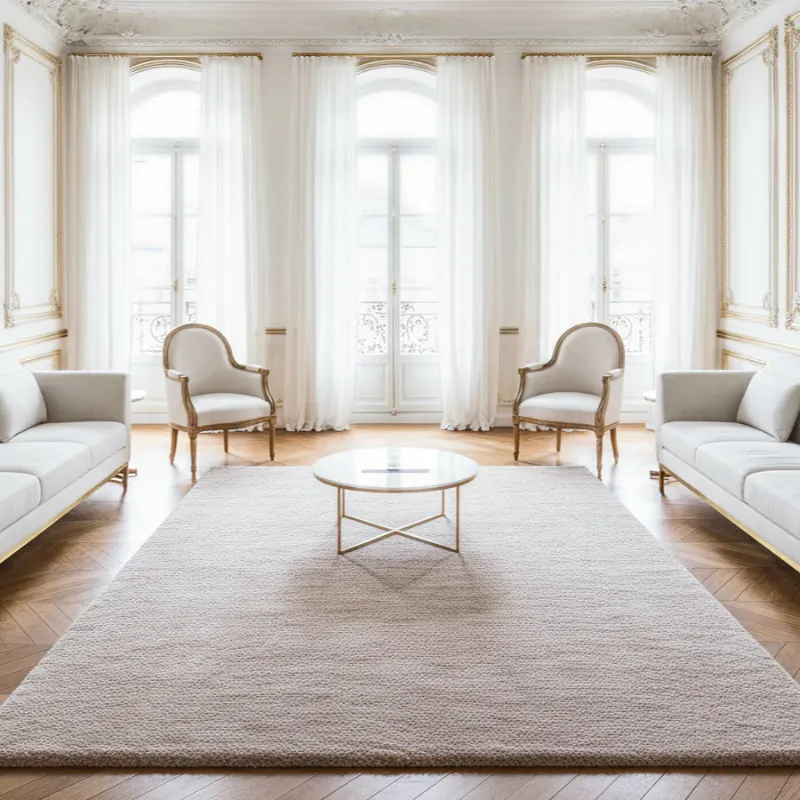 Handmade Shaggy Polyester Rug