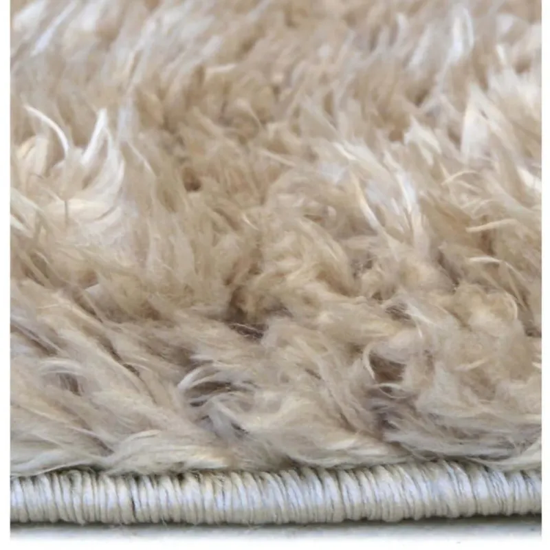 Lagom Natural Shaggy Rug1