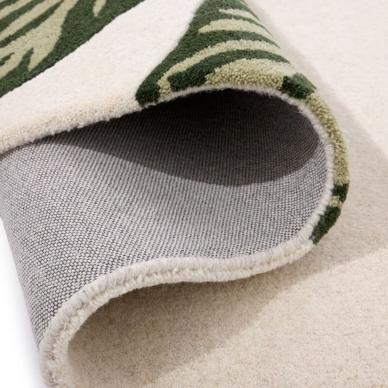 Paradise Leaf Hand-Tufted