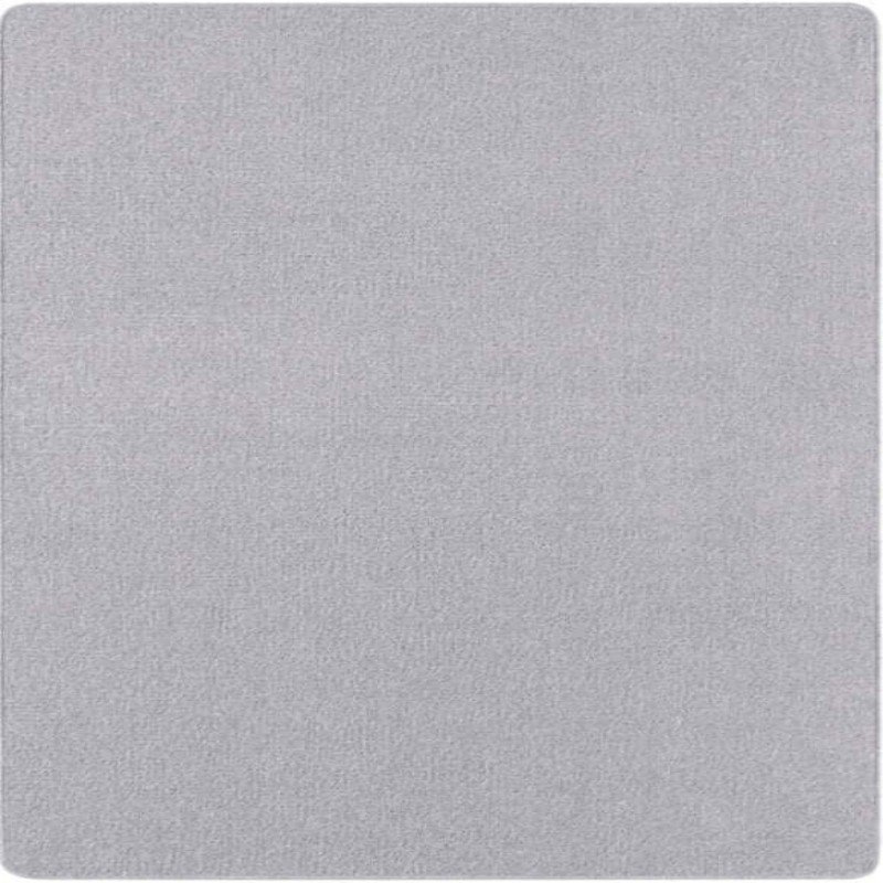 Plain Design Grey Rug