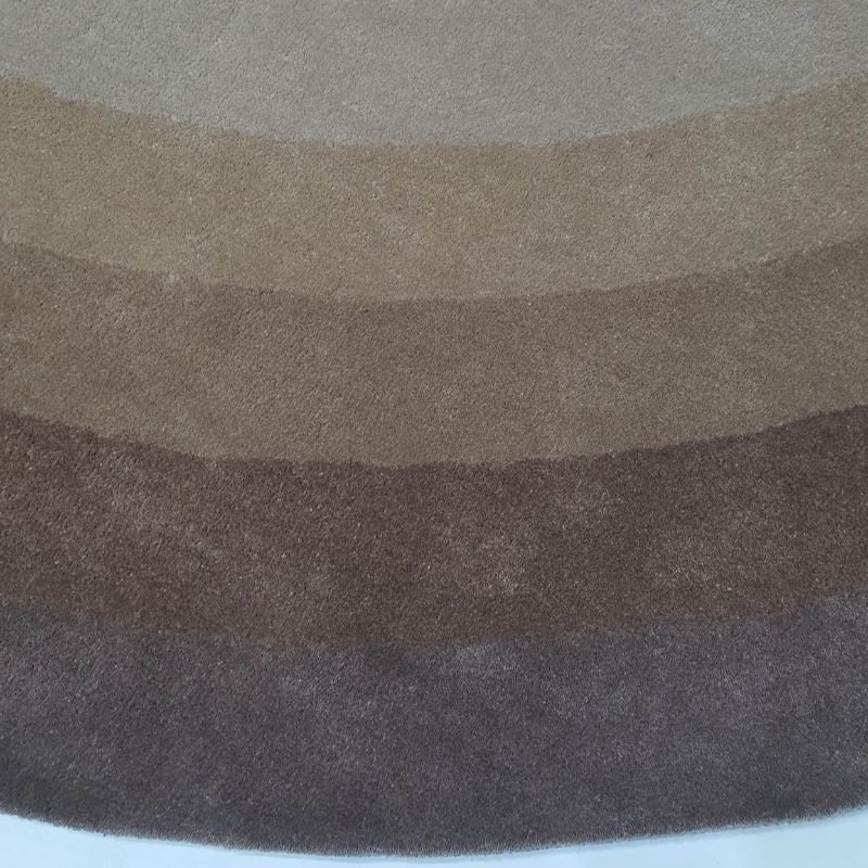 Wool & Cotton Handmade Round Rug