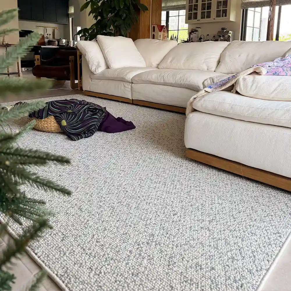 Boden Speckled Wool Blend Rug Dubai