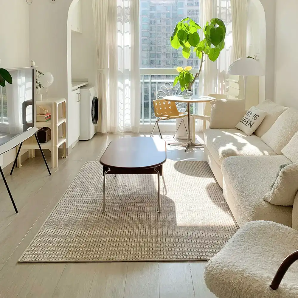 Giverny Texture Loop Weave Custom Wool Rug Dubai