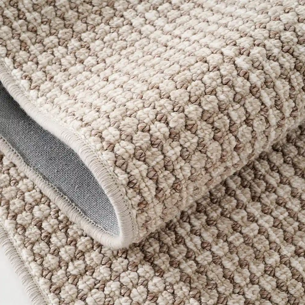 Giverny Texture Loop Weave Custom Wool Rug in Dubai