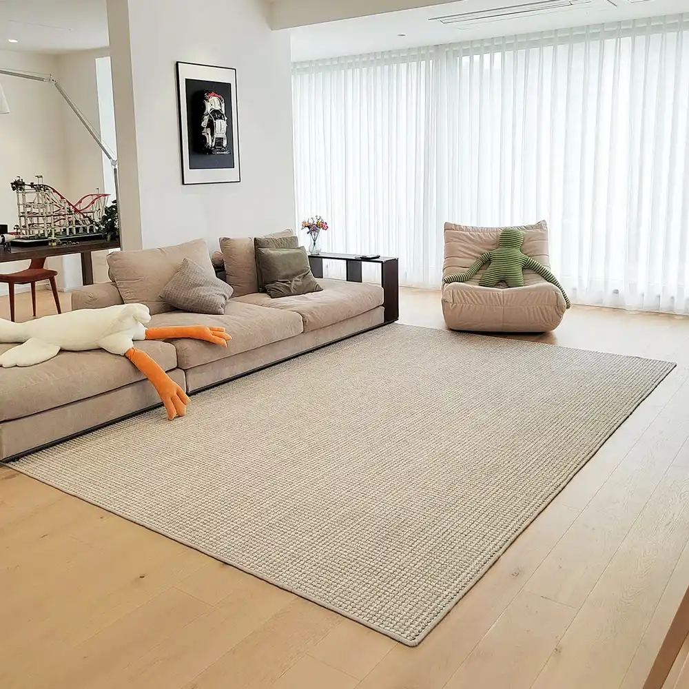 Giverny Texture Loop Weave Custom Wool Rug