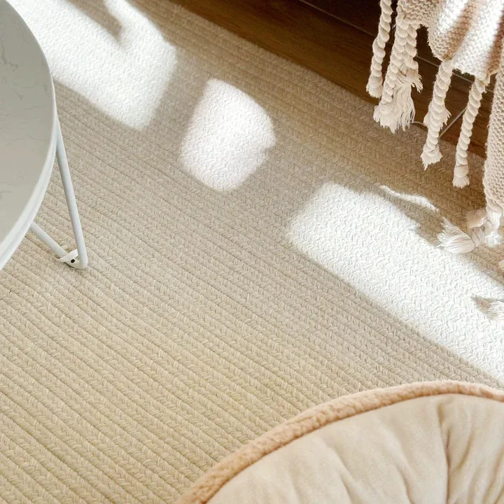 Naya Handwoven Wool & Jute Custom Rug In Dubai