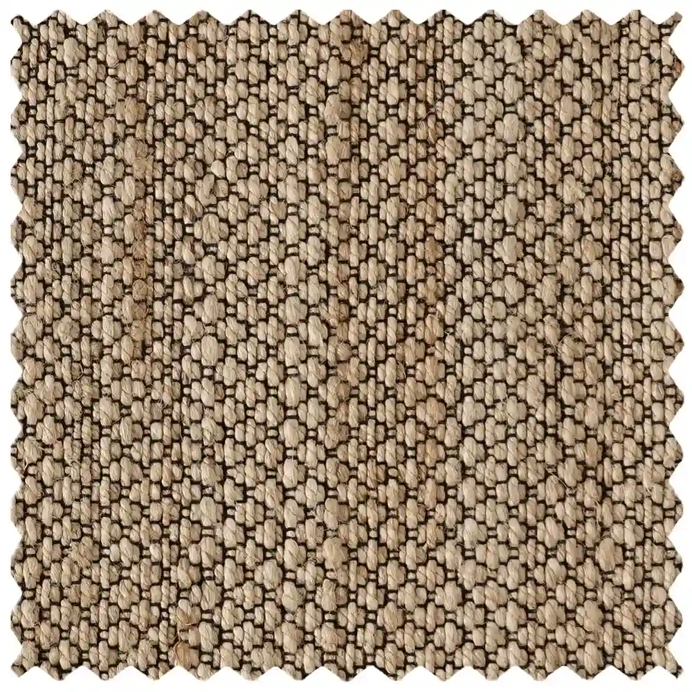 Tavira Indian Handwoven Black Border Jute Rug in Dubai