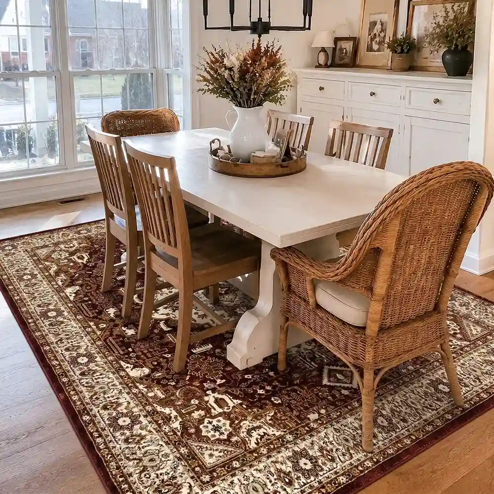 Winslow Turkish Vintage Persian-Style Polypropylene Rug UAE