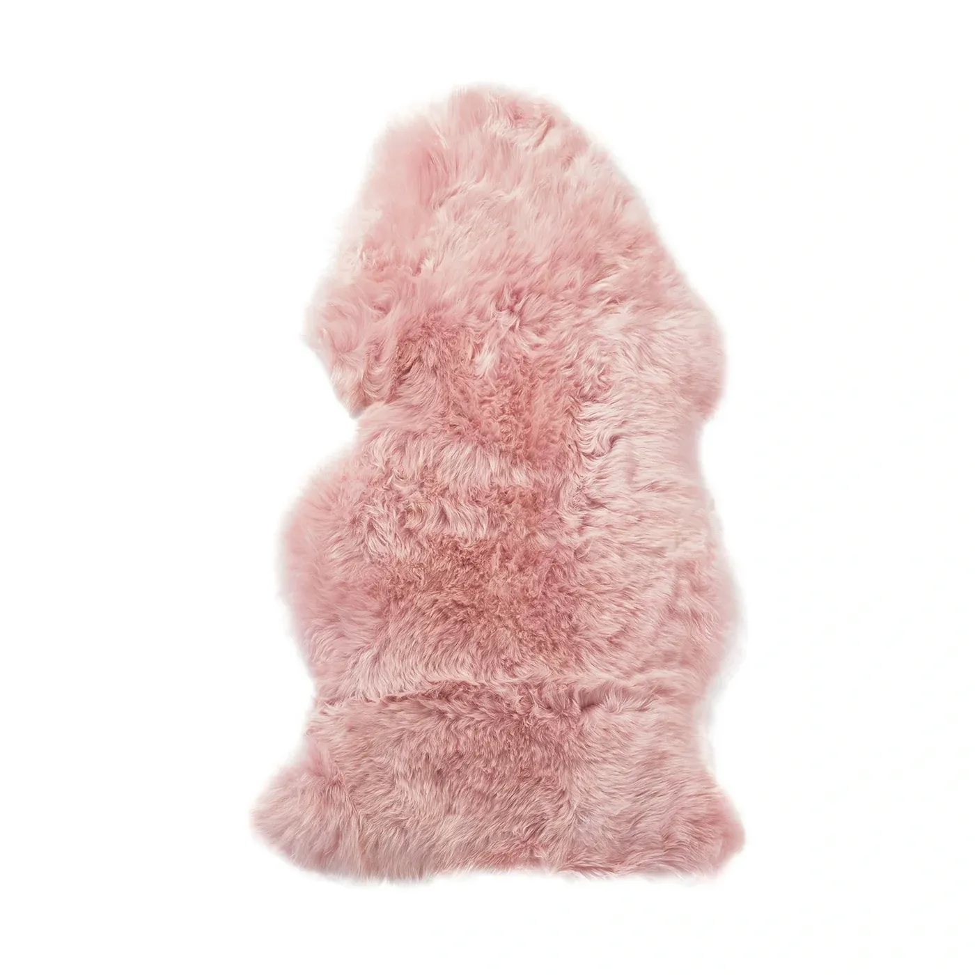 Blush Pink Sheepskin Rug