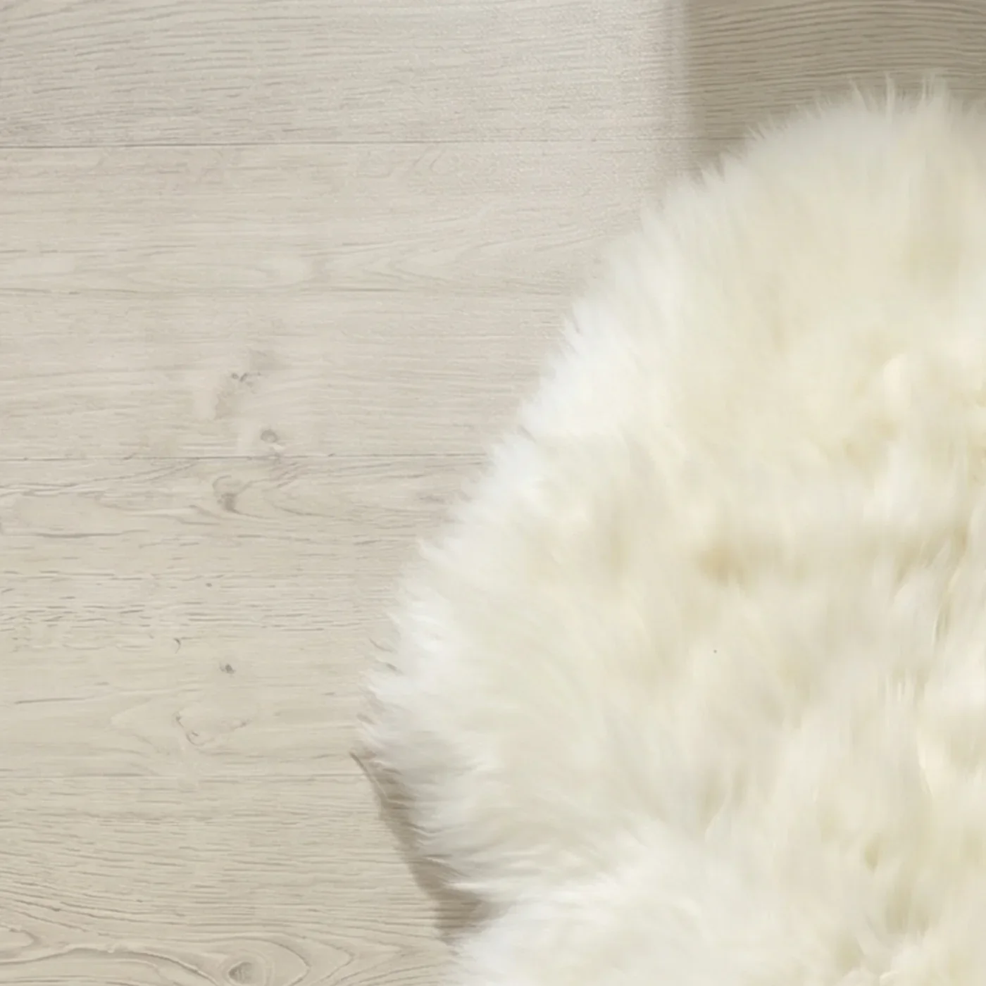 Natural White Octo Sheepskin Rug