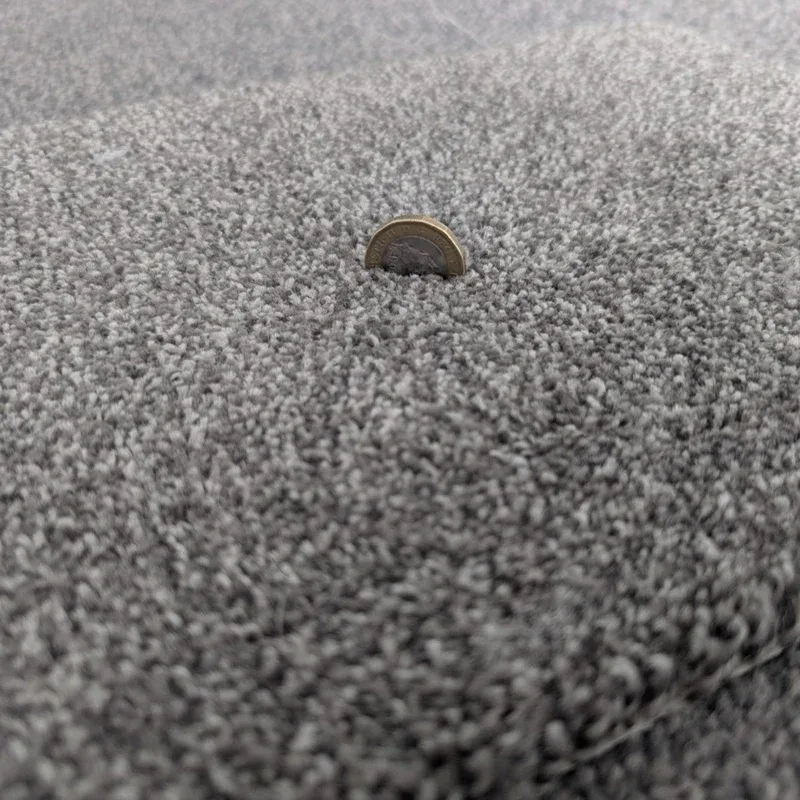 Willow Deluxe Grey Saxony Carpet