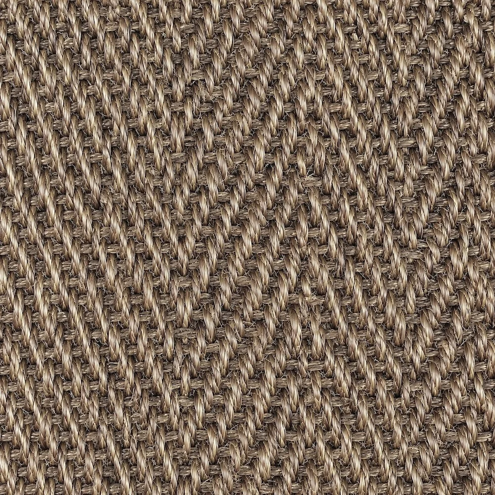 Agra Anthracite Sisal Herringbone Carpet